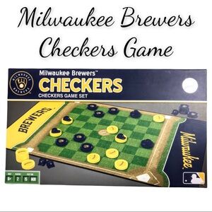NWT Milwaukee Brewers Checkers Game